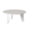  ELLA kerek dohányzóasztal Ø90 cm szürke