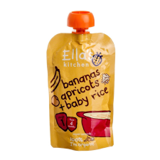 Ellas Kitchen bio banán sárgabarack bébirizs bébiétel 120 g bébiétel