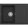 ELLECI Easy 135 G40 Nero Gránit mosogatótálca (LGY13540)Munkalapra szerelhető (LGY13540)