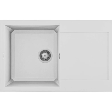 ELLECI Easy 300 G68 Bianco Gránit mosogatótálca (LGY30068)Munkalapra szerelhető (LGY30068) mosogatótálca