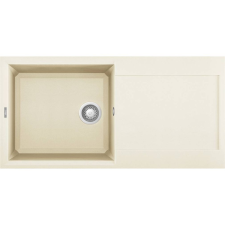 ELLECI Easy 480 G62 Bianco Antico Gránit mosogatótálca (LGY48062)Munkalapra szerelhető mosogatótálca