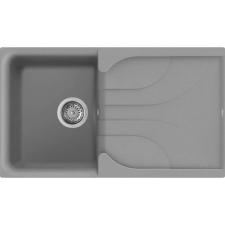 ELLECI Ego 400 G48 Cemento Gránit mosogatótálca (LGE40048)Munkalapra szerelhető (LGE40048) mosogatótálca