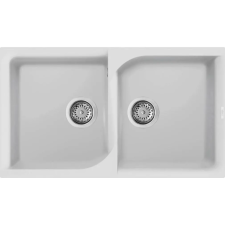 ELLECI Ego 450 G68 Bianco Gránit mosogatótálca (LGE45068)Munkalapra szerelhető (LGE45068) mosogatótálca