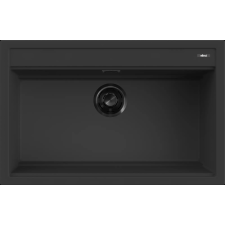 ELLECI - Gránit mosogatótálca Best 130 Workstation G40 Nero fekete kiegészítőkkel mosogatótálca