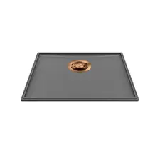  ELLECI LKES5099BRZ - Mosogatótálca medencefenék Essenza 50 K99 Concrete bronz tartozékokkal mosogatótálca