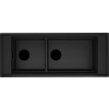  ELLECI LKM59086FBXCB - Mosogatótálca Mixology 590 K86 Black fekete tartozékokkal