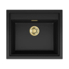  ELLECI LKS10586GLD - Mosogatótálca Sintesi 105 K86 Black arany tartozékokkal