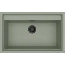  ELLECI LKS13082BKM - Mosogatótálca Sintesi 130 K82 Sage fekete tartozékokkal mosogatótálca