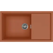  ELLECI LKS41083 - Mosogatótálca Sintesi 410 K83 Clay inox tartozékokkal mosogatótálca