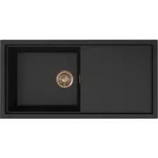  ELLECI LKS48086BRZ - Mosogatótálca Sintesi 480 K86 Black bronz tartozékokkal mosogatótálca