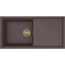  ELLECI LKS48087GLD - Mosogatótálca Sintesi 480 K87 Cocoa arany tartozékokkal mosogatótálca