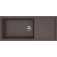  ELLECI LKS51087 - Mosogatótálca Sintesi 510 K87 Cocoa inox tartozékokkal mosogatótálca