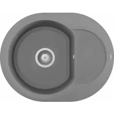  ELLECI LMYR6073 - Mosogatótálca Easy ROUND 600 M73 Titanium - Kifutó termék! mosogatótálca