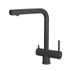  ELLECI MGKTOP40 - Csaptelep Tourmaline Plus pure Granitek G40 Nero