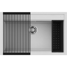 ELLECI - Mosogatótálca Best 130 Workstation Szett G68 bianco mosogatótálca