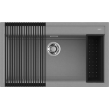 ELLECI - Mosogatótálca Best 360 Workstation Szett G48 Cemento mosogatótálca