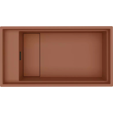 ELLECI - Mosogatótálca Dialogo 360 Workstation Keratek K83 Clay inox tartozékokkal mosogatótálca