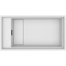 ELLECI - Mosogatótálca Dialogo 360 Workstation Keratek K96 White inox tartozékokkal mosogatótálca