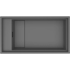 ELLECI - Mosogatótálca Dialogo 360 Workstation Keratek K99 Dark Grey inox tartozékokkal mosogatótálca