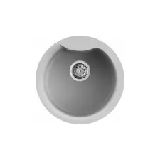 ELLECI - Mosogatótálca Ego ROUND M79 aluminium színű gránit (LMEROU79) mosogatótálca