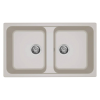 ELLECI - Mosogatótálca Life 450 86x50 Granitek 2m. G39 Bianco soft