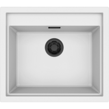 ELLECI - Mosogatótálca Sintesi 105 K96 White fekete tartozékokkal mosogatótálca