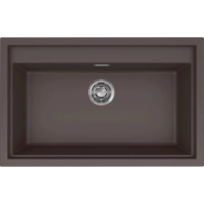 ELLECI - Mosogatótálca Sintesi 130 Keratek K87 Cocoa inox tartozékokkal mosogatótálca