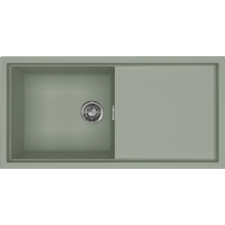 ELLECI - Mosogatótálca Sintesi 480 K82 Sage Green inox tartozékokkal mosogatótálca