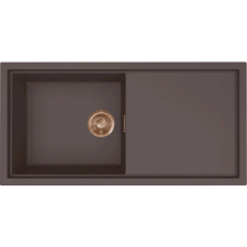 ELLECI - Mosogatótálca Sintesi 480 Keratek K87 Cocoa bronz tartozékokkal mosogatótálca