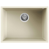 ELLECI Quadra 110 G62 Bianco Antico Gránit mosogatótálca, munkalap alá szerelhető (LGQ11062BSO)Munkalap alá szerelhető