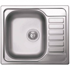 ELLECI Sky 125 Inox Rozsdamentes mosogatótálca, medence jobb oldalt (LIX125SACDX) Munkalapra szerelhető mosogatótálca