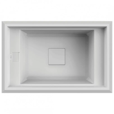 ELLECI Value 130 G68 Bianco Gránit mosogatótálca (LGV13068)Munkalapra szerelhető (LGV13068) mosogatótálca