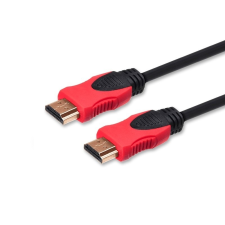 Elmak Savio CL-140 HDMI 2.0 ethernet 7.5 m fekete-piros kábel audió/videó kellék, kábel és adapter