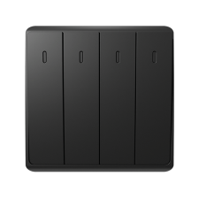 Elmark 190870/WH LONDON NÉGYGOMBOS EGYIRÁNYÚ KAPCSOLÓ FEHÉR villanyszerelés