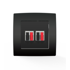 Elmark 193721 CITY 2xAUDIO ALJZAT ANTRACIT villanyszerelés