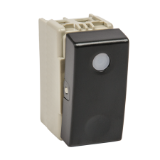 Elmark 21507 ÉLETMÓD JELZŐFÉNYES VÁLTÓKAPCSOLÓ FEKETE villanyszerelés