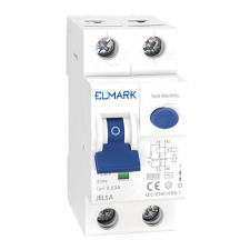Elmark 40033AElektromágneses áramvédőkapcsoló JEL5A 6kA 2P 32A/300mAJEL5A villanyszerelés
