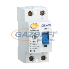 Elmark 40294S áram-védőkapcsoló JEL2 2P 20A/300mA SIGMA villanyszerelés