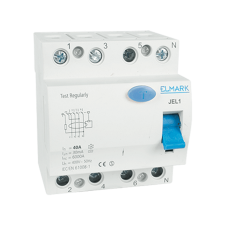 Elmark 40414ÁRAMVÉDŐ KAPCSOLÓ JEL1 4P 10A/500MAJEL1 villanyszerelés