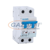 Elmark 41203C kismegszakító, jelölhető C102L 10A 2P 10kA , C karakterisztika