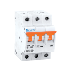 Elmark 41641CKISMEGSZAKÍTÓ C43N 6A 3P 4,5kA CURVE C ÚJC43N villanyszerelés