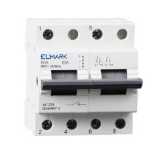 Elmark 41946ISS3 VÁLTÓKAPCSOLÓ 1-0-2 2P/125AISS4 villanyszerelés
