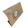 Elmark 92155/AB "SIM-155" falon kívüli hidegtükrös spot lámpatest, G4, JC, 20W, 12V, antik réz, 72x132x85mm, A++-E