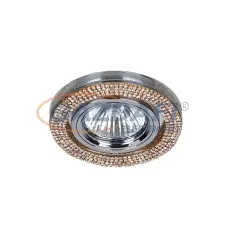 Elmark 925776R/GD CR-776R/GD SPOTLIGHT ROUND BRASS+CRYSTAL lámpatest világítás