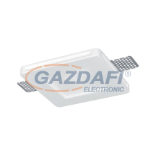 Elmark 92GDL06SGL GYPSUM spot lámpa süllyesztett GU10 max. 20W 120X120x60mm fehér világítás