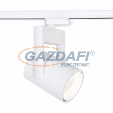 Elmark 934FTL25WW/WH FTL25 COB sínes spot lámpa 25W 3000K 4 sínes fehér világítás