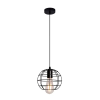 Elmark 955TARA1/BL TARA függeszték 1XE27 fekete IP20 230V