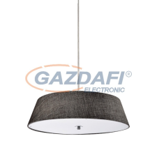 Elmark 955YVONNE1S/BL YVONNE függeszték 1xE27 Ø350 fekete IP20 230V világítás