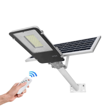 Elmark 98SOL110 napelemes LED közvilágítási lámpa 100W 6000K IP65, SET kültéri világítás