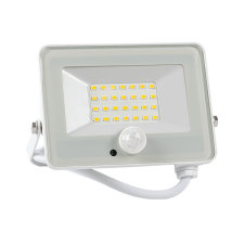 Elmark 98VEGA20SWW/WH VEGA20 SLIM 20W LED fényvető szenzorral 3000K fehér kültéri világítás